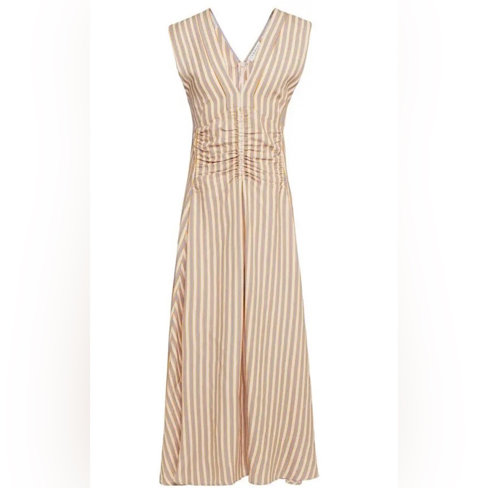 Sandro light pink striped dress. Size 42. In a great condition